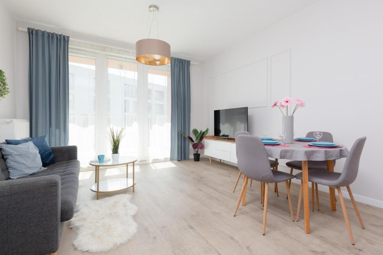 Modern Apartment With Balcony Warsaw Mokotow Aignera By Noclegi Renters Exterior foto