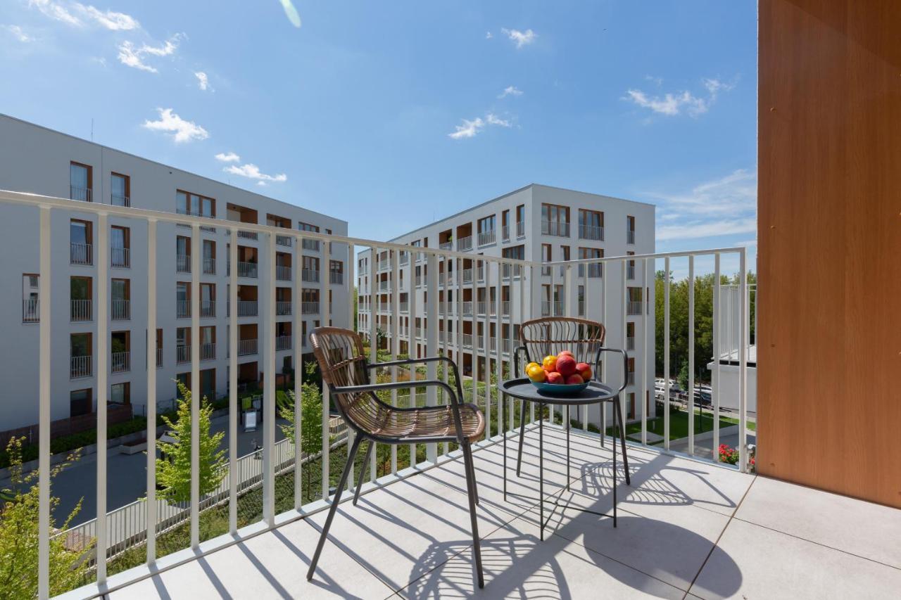 Modern Apartment With Balcony Warsaw Mokotow Aignera By Noclegi Renters Exterior foto